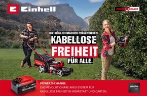 Einhell Germany AG: 1 Akku. 1.000 Möglichkeiten