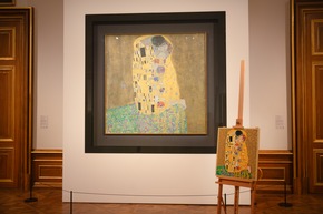Vorgestellt im Belvedere Museum Wien - LEGO® Art Masterpiece: Gustav Klimt - Der Kuss