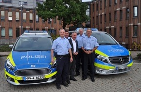 Kreispolizeibehörde Heinsberg: POL-HS: Neue Streifenwagen für die Kreispolizeibehörde