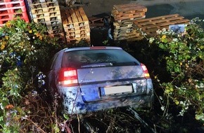 Polizeidirektion Worms: POL-PDWO: Mörstadt - Zu schnell unterwegs: Fahrer und Beifahrer bei Unfall verletzt