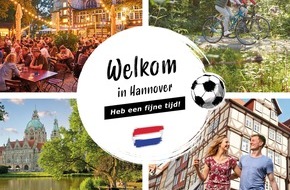 Hannover Marketing und Tourismus GmbH (HMTG): Hannover wordt de centrale gaststad van het EK voetbal en heet de internationale teams en fans van harte welkom!