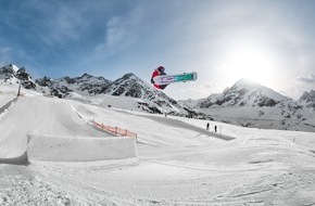 Bergbahnen Kühtai GmbH & Co Kg: KPark Kühtai noch bis 19.04. Mittelpunkt der Snowboarder-Szene
