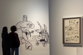 UDERZO - Von Asterix bis Zaubertrank / Ausstellung im Museum für Kommunikation Berlin vom 6. Februar bis 15. Juni 2025