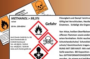 Bundesanstalt für Arbeitsschutz und Arbeitsmedizin: Gefährliche Gemische brauchen neue Etiketten / Die letzte Frist zur Einführung der CLP-Kennzeichnung läuft ab