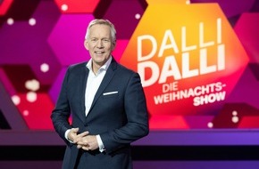 ZDF: Das legendäre Startsignal zum Fest: "Dalli Dalli – Die Weihnachtsshow" im ZDF