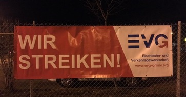 EVG Eisenbahn- und Verkehrsgewerkschaft: EVG ruft zum Warnstreik beim Eisenbahnlaufwerk Halle auf