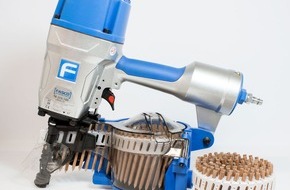 BECK Fastener Group - Raimund BECK KG: Das neue BECK LignoLoc® F60-System schießt Holznägel bis 90 mm