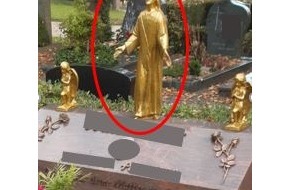 Polizeidirektion Neuwied/Rhein: POL-PDNR: Diebstahl einer Jesus Statue vom Friedhof in Torney