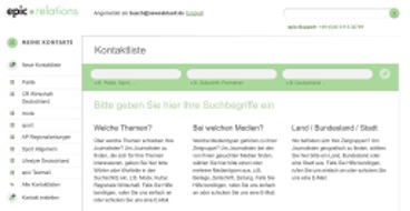 news aktuell (Schweiz) AG: news aktuell lanciert intuitiv bedienbare PR-Software