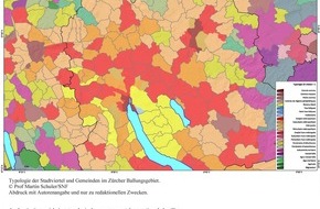 Schweizerischer Nationalfonds / Fonds national suisse: SNF: Bild des Monats Dezember 2008: Das NFP 54 legt eine städtische Quartiertypologie vor