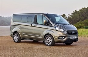 Ford-Werke GmbH: Neuer Ford Tourneo Custom: der ideale Personentransporter für Business und Freizeit