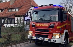 Freiwillige Feuerwehr Bad Salzuflen: FF Bad Salzuflen: Zwei Menschen bei Wohnungsbrand verletzt / Nachbar rettet einer Bewohnerin in Wülfer-Bexten mutmaßlich das Leben