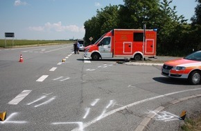 Kreispolizeibehörde Höxter: POL-HX: Verkehrsunfall mit Motorrad - Kradfahrer verletzt