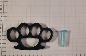 Bundespolizeidirektion Sankt Augustin: BPOL NRW: Bundespolizei stellt 28-Jährigen mit Schlagring und geringer Menge Kokain im Dortmunder Hauptbahnhof