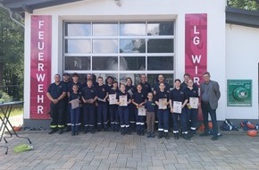 Feuerwehr Kirchhundem : FW-OE: Erste Jugendflamme in der Gemeinde Kirchhundem erfolgreich bestanden