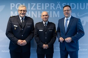 Polizeipräsidium Mannheim: POL-MA: Mannheim: Neuer Leiter des Führungs- und Einsatzstabs für das Polizeipräsidium Mannheim
