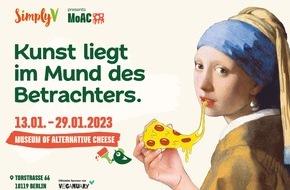 E.V.A. GmbH / Simply V: Simply V eröffnet Museum of Alternative Cheese: Endlich geschmackvolle Kunst in Berlin