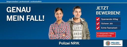Polizei Münster: POL-MS: Informationsveranstaltung der Polizei NRW zum Polizeiberuf am 28. September und 5. Oktober