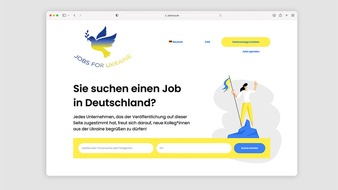 stellenanzeigen.de: jobs4ua.de: Neue Jobbörse für Geflüchtete aus der Ukraine