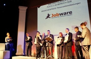Jobware GmbH: Jobbörse Jobware für hervorragenden Service ausgezeichnet / ServiceRating und Handelsblatt geben die kundenorientiertesten Unternehmen bekannt