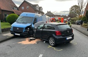 Freiwillige Feuerwehr Werne: FW-WRN: TH_1 - LZ1 - VU 2 PKW, 2-3 leicht verletzte