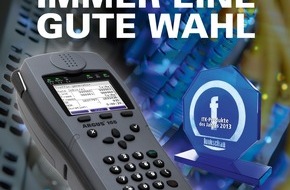 intec GmbH: ARGUS - immer eine gute Wahl: Mit neuester Messtechnik zum "ITK-Produkt des Jahres 2013" (BILD)
