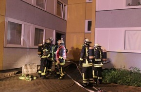 Feuerwehr Dortmund: FW-DO: Starke Verrauchung durch Kellerbrand im Mehrfamilienhaus
