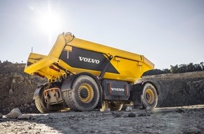 Holcim (Schweiz) AG: Holcim et Volvo collaborent sur l'utilisation de dumpers électriques autonomes