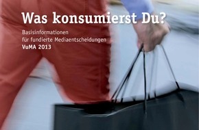 VuMA - Verbrauchs- und Medienanalyse: Verbrauchs- und Medienanalyse 2013: Greifbare Konsuminformationen / Neuer Berichtsband: Übersichtliche Dokumentation und Praxisbeispiele (BILD)