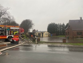 FFW Schiffdorf: Starkregen sorgt für viele Einsätze im gesamten Gemeindegebiet
