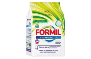 Lidl: Formil Vollwaschmittel der Lidl-Eigenmarke erhält Bestnote "Gut" bei Stiftung Warentest