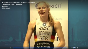 Zurich Gruppe Deutschland: Mit dem Zurich Spendenfahrrad: Triathleten erradeln 11.400 Euro
