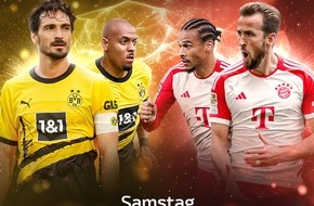 Sky Deutschland: Borussia Dortmund gegen Bayern München: der Klassiker am Samstag live und exklusiv bei Sky Sport