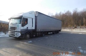 Kreispolizeibehörde Märkischer Kreis: POL-MK: Verkehrsunsicheren LKW stillgelegt
