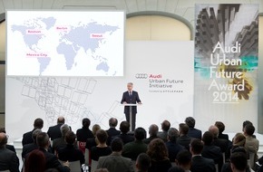 Audi AG: AUDI AG: Mehr Raum und Lebensqualität in der Stadt: Audi stellt "Urbane Agenda" vor (FOTO)