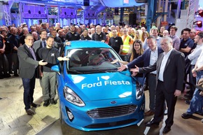 Produktionsstart des erfolgreichen Kleinwagen-Klassikers: Neuer Ford Fiesta läuft in Köln vom Band