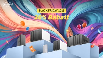 TerraMaster Technology Co., Ltd: TerraMaster Black Friday & Cyber Monday 2025 Mega-Sale ist da: Bis zu 30 % Rabatt auf NAS & DAS!