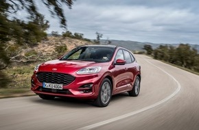 Ford-Werke GmbH: Der neue Ford Kuga - die erste Ford-Baureihe, die auch in drei verschiedenen Hybrid-Optionen lieferbar ist