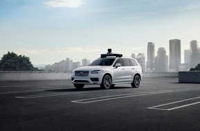 Brose Fahrzeugteile SE & Co. KG, Coburg: Pressemitteilung: Erster Einsatz des Brose Seitentürantriebs im selbstfahrenden Volvo XC90 für Uber