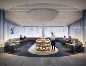Medieninformation: Air France enthüllt die neue, von Jouin Manku gestaltete Lounge am Paris-Charles de Gaulle