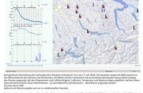 Schweizerischer Nationalfonds / Fonds national suisse: SNF: Bild des Monats Juli 2008: Überwachung von Hochwassern