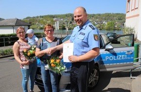 Polizeipräsidium Koblenz: POL-PPKO: Koblenz und Brodenbach: Frauen aus Lehmen geehrt