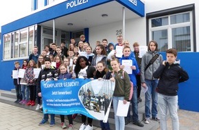 Polizeiinspektion Hameln-Pyrmont/Holzminden: POL-HM: Zukunftstag 2017 bei der Polizei Hameln