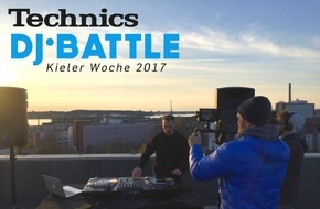 Panasonic Deutschland: Technics DJ-Battle auf der Kieler Woche 2017 / Jetzt per Video bewerben und am neuen Plattenspieler Technics SL-1210GR live im OCEAN Funpark die DJ-Krone gewinnen