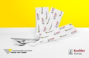 Koehler Group: Consistently Sustainable: Packing Disposable and Reusable Cutlery in Paper with Koehler Paper and Franz Veit
