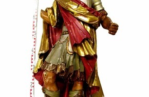 Polizei Düren: POL-DN: 0501131	Sakrale Holzfigur bei Durchsuchung gefunden