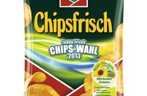 Intersnack Knabber-Gebäck GmbH & Co. KG: funny-frisch lässt neuen Chips-Champion wählen (BILD)