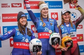 FIL - Internationaler Rodel Verband: Vorschau 2. EBERSPÄCHER Rodel-Weltcup, Whistler (CAN): Rückkehr der Rodel-Elite nach Übersee zurück