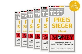 M-net Telekommunikations GmbH: M-net hat das beste Preis-Leistungs-Verhältnis
