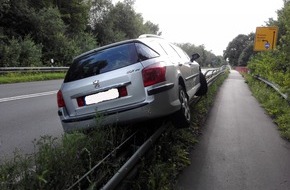 Polizeiinspektion Nienburg / Schaumburg: POL-NI: Unglückliche "Endstellung"